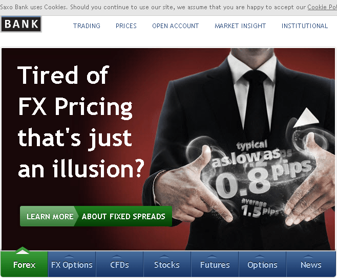 SaxoBank Now Offers Trading Keypad