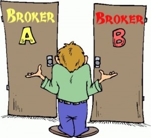 Choosing brokers