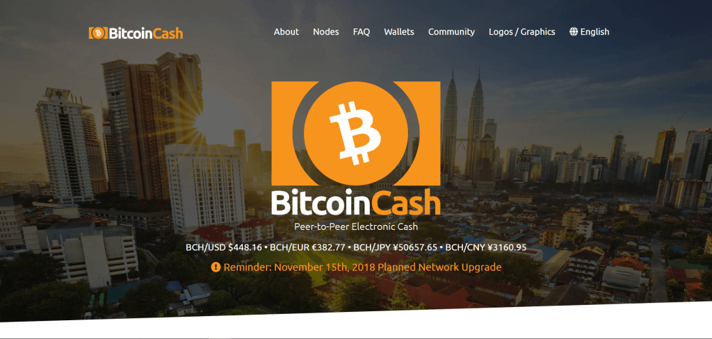 bitcoin cash domain