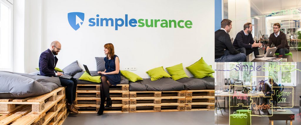 Simplesurance allows customers to purchase insurance at the point of sale