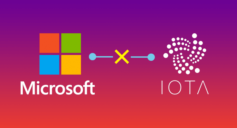 iota partners with microsoft