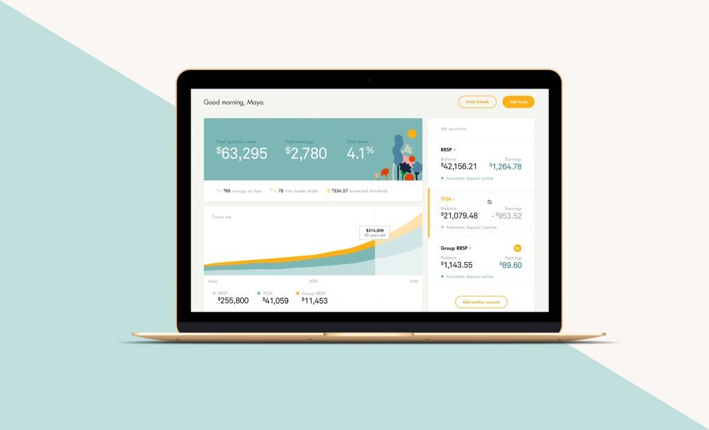 Wealthsimple offers investing, trading and saving tools to its customers