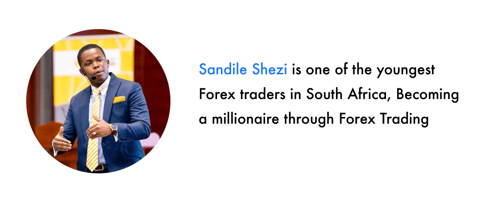 Sandile Shezi young forex traders