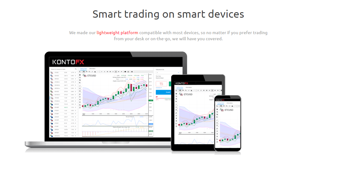 KontoFX WebTrader