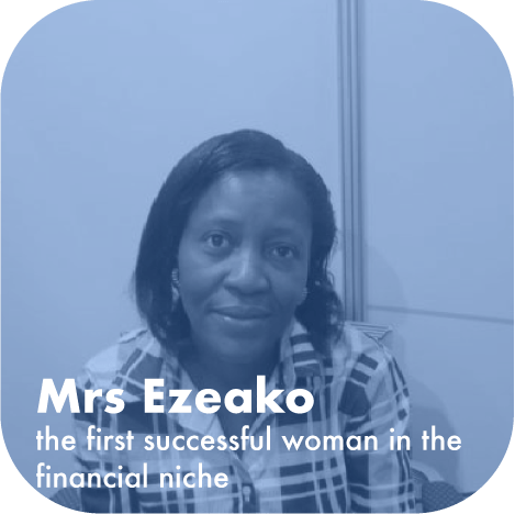 Mrs Ezeako female Forex trader