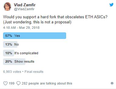 ETH will support ASIC mining with no issues