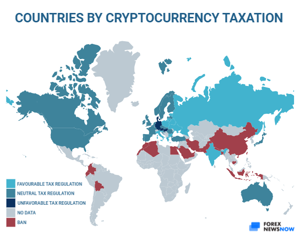 Cryptocurrency taxes around the world