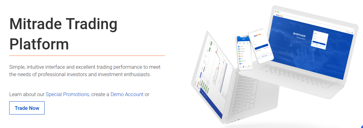 Mitrade rating