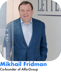 Mikhail Fridman russian millionaires