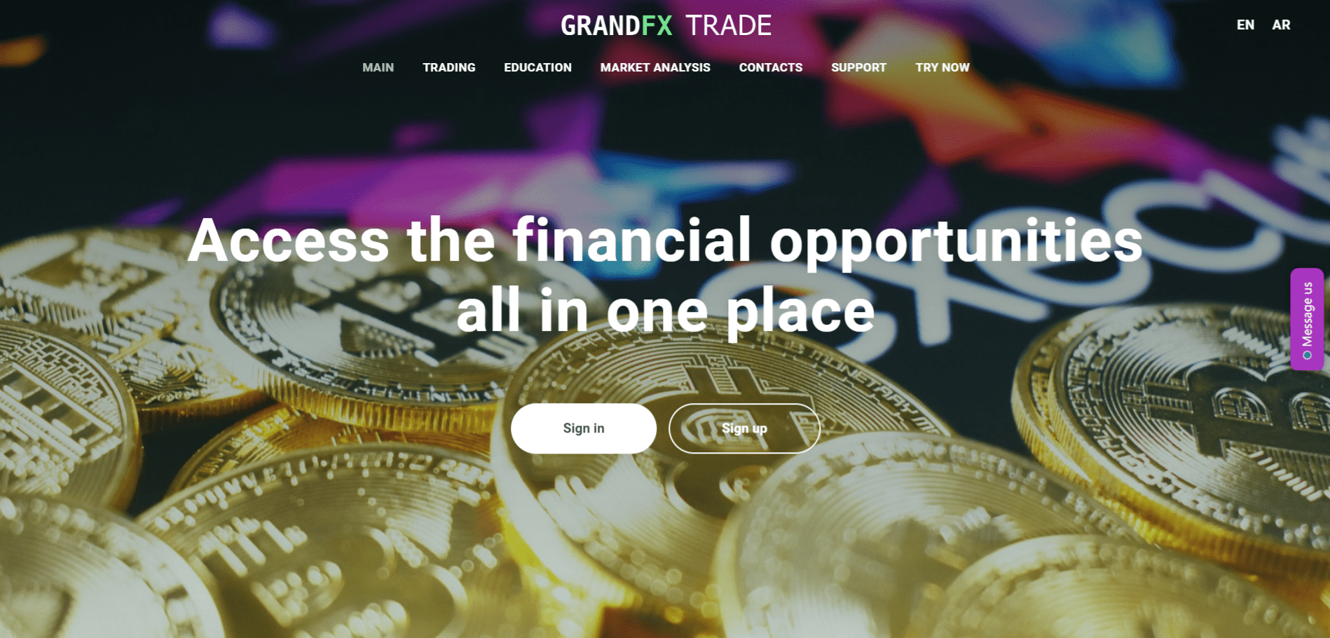 GrandFX Trade scam