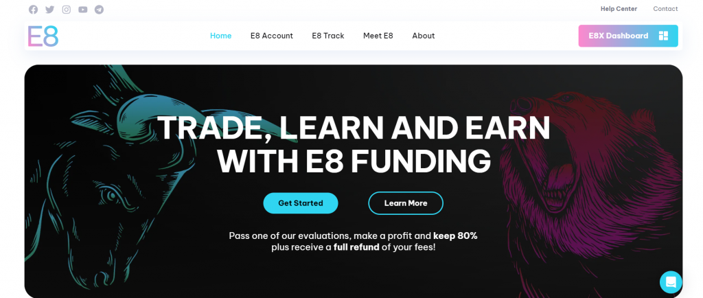 E8 funding